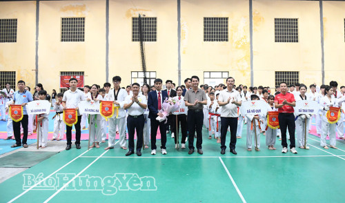 Khai mạc giải Taekwondo vô địch các nhóm tuổi tỉnh Hưng Yên năm 2025